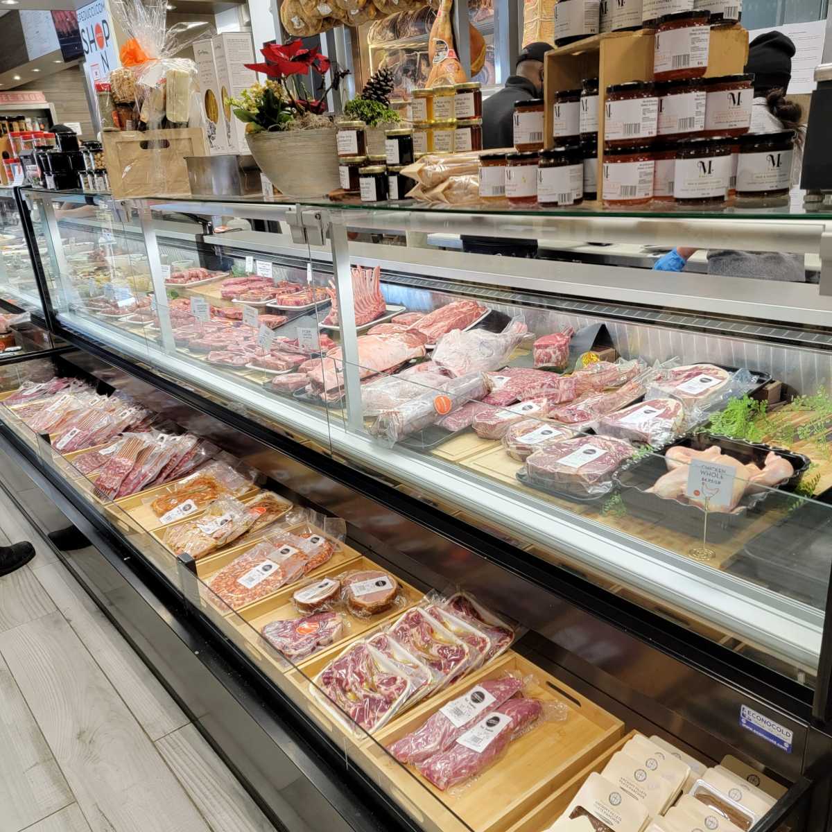 Remote Deli Case Combined Serve + Self-Serve