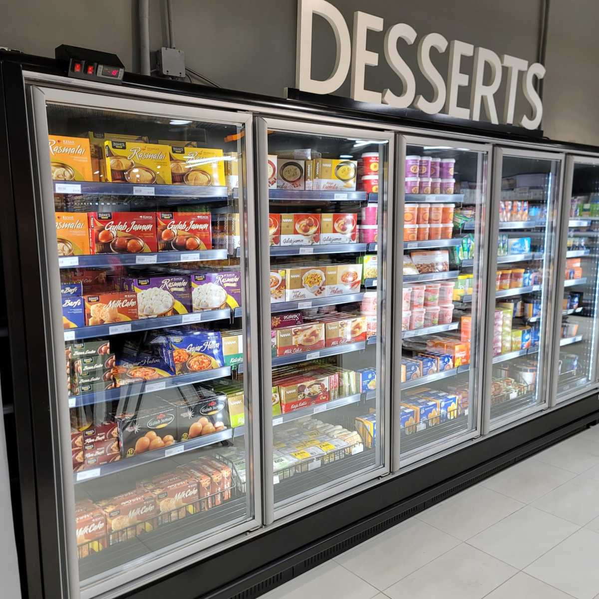 Remote Glass Door Freezer