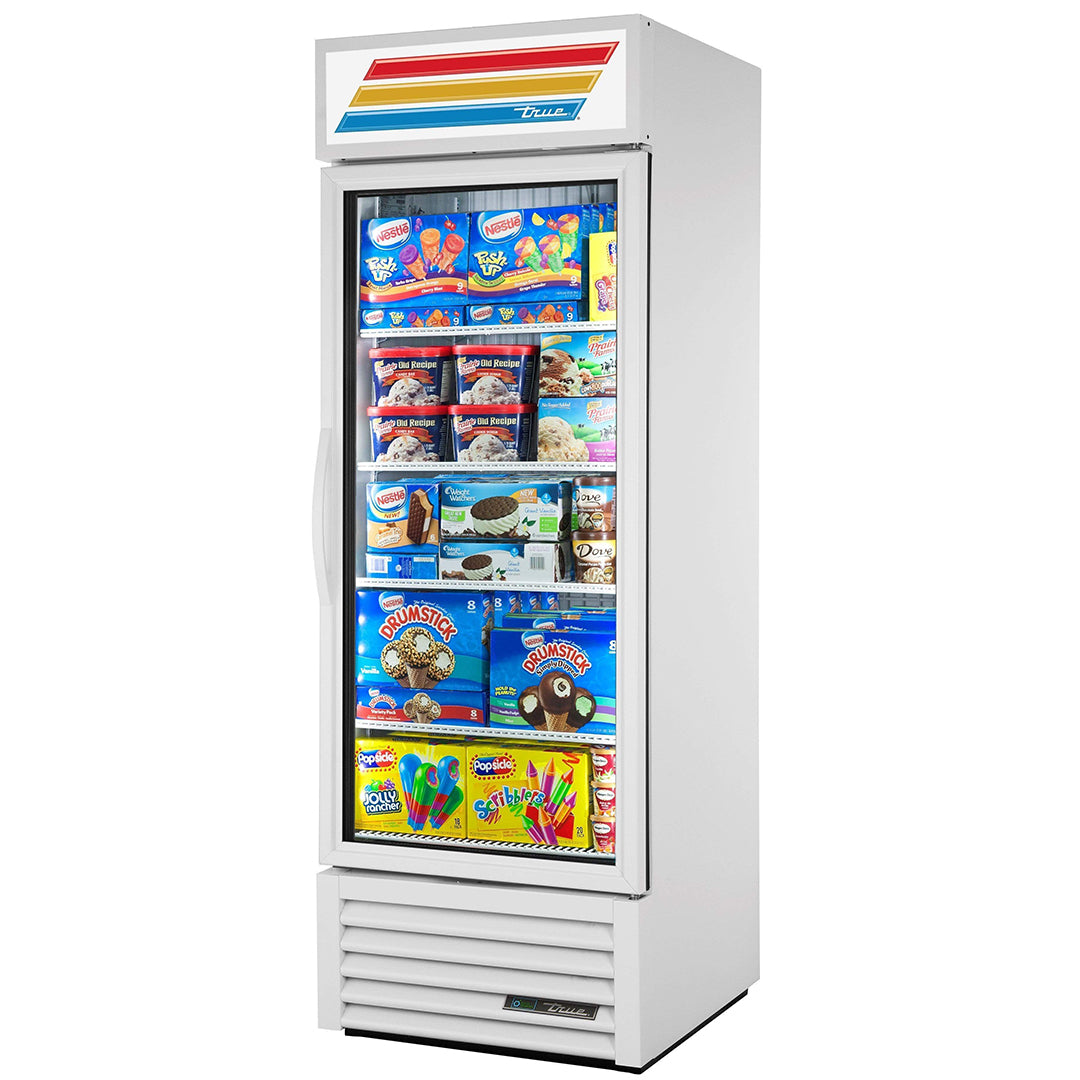 Single Glass Door Merchandising Freezer