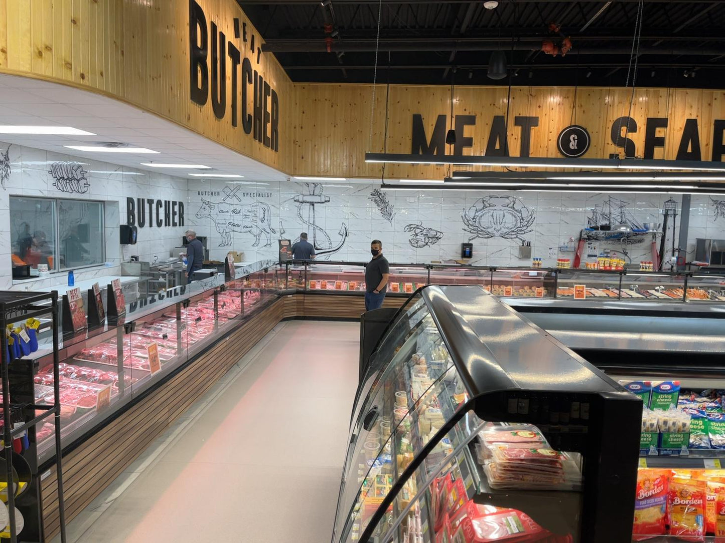 Self Contained Meat Deli Cheese Salad Case