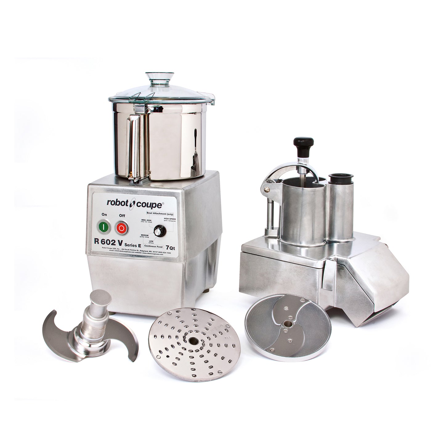 Variable Speed Combination Veg Prep & Vertical Cutter-Mixer