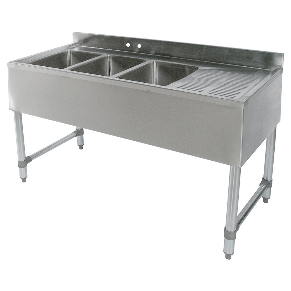 26" STANDARD BAR SINKS - 1 BOWL RIGHT DRAINBOARD