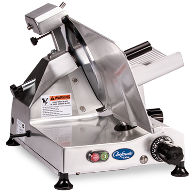 10" Manual Food Slicer, Belt Driven
