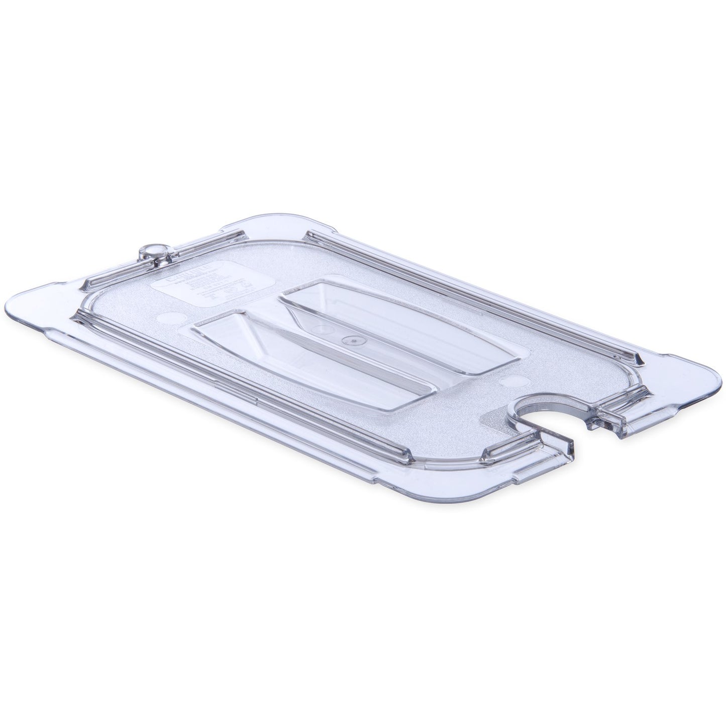 1/4 SIZE FOOD PAN LID, HAN & NOT, CLR PC