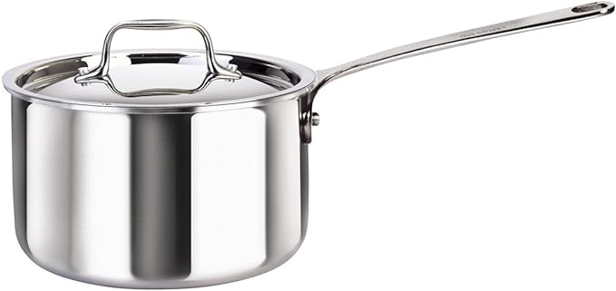 3.8L SAUCEPAN W/COVER, INTEGRAL 3