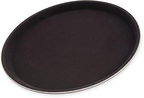 11" GRIPLITE ROUND TRAY, HDPP CO-POLYMER, TAN