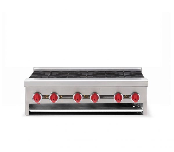 36" 6 Burner Hot Plate