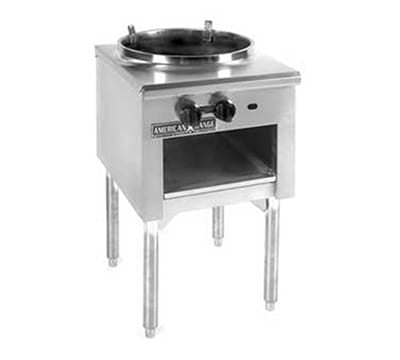 Heavy Duty Wok Range, 16" Diameter w/ 3 Ring Burner