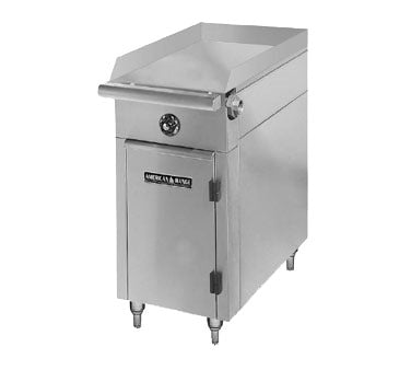 Medallion 17" Wide Thermostatic Griddle Range, Storage Base