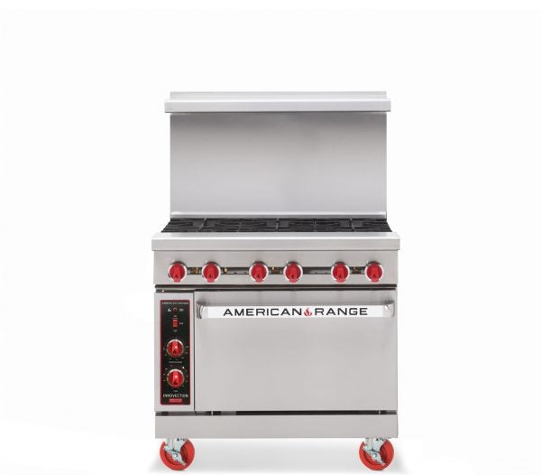 36″ Gas Range With 4 Burner