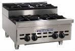 36" Heavy-Duty Countertop Gas Step-up Open Burner Range