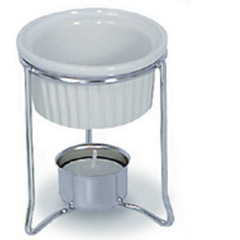 Butter Warmer with Stoneware Pot