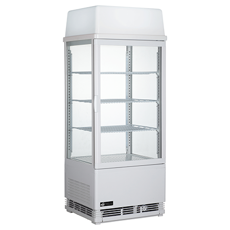 Square Glass Refrigerated Display Cases