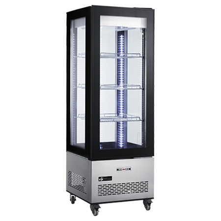 Square Glass Refrigerated Display Cases
