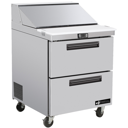 27" Salad/Sandwich Prep Tables