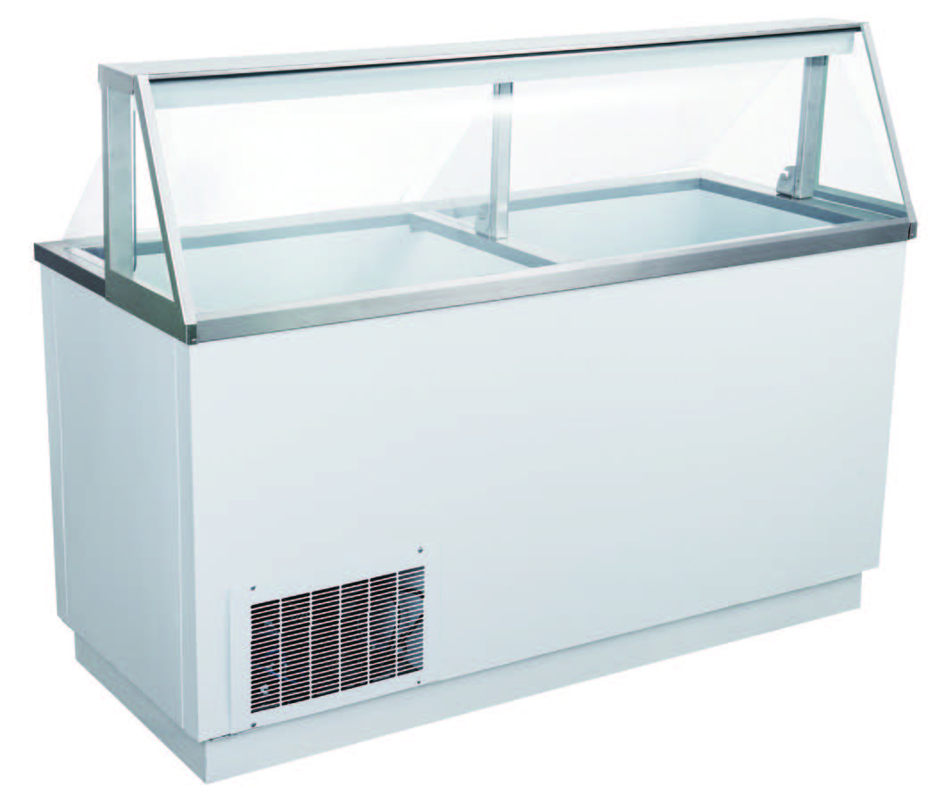 68" Ice Cream Dipping Cabibet