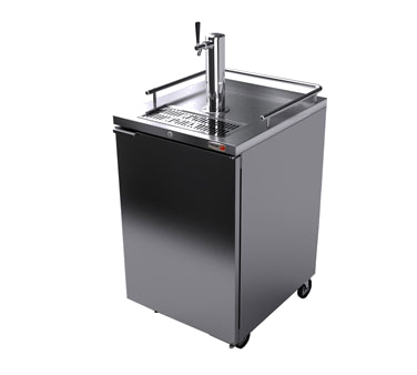 24" Stainless Steel Direct Draw Beer Dispenser