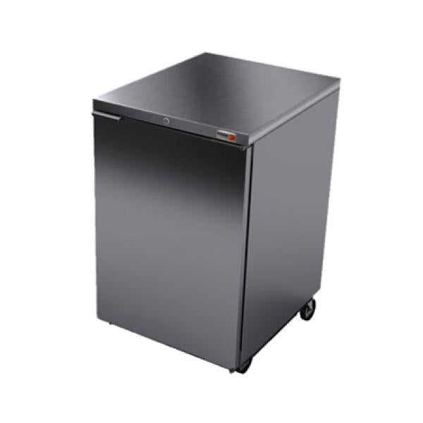 24" Stainless & Solid Refrigerated Back Bar Cooler