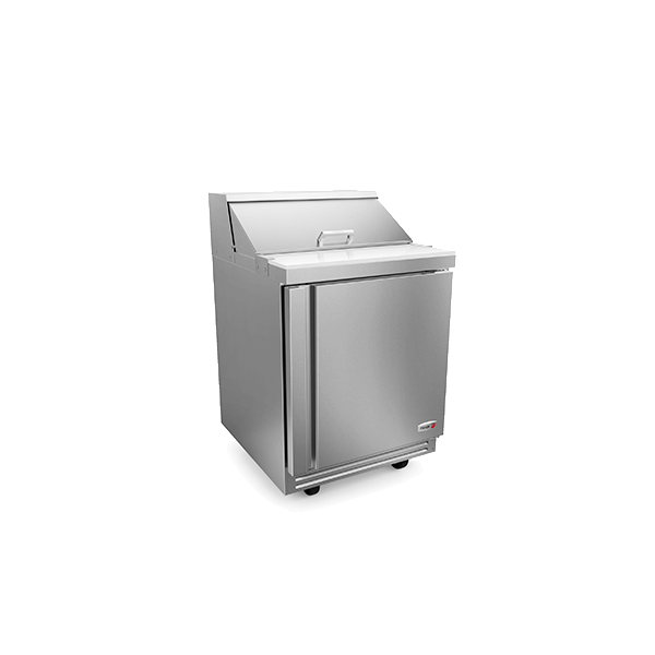 27" Salad Table w/ 8 Pans