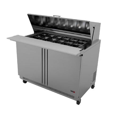 48" Mega Top Table w/ 18 Pans