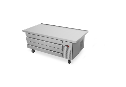 52" Refrigerated Chef Base w/ 60" Extended Top