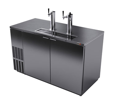 59" Stainless Steel Direct Draw Beer Dispenser