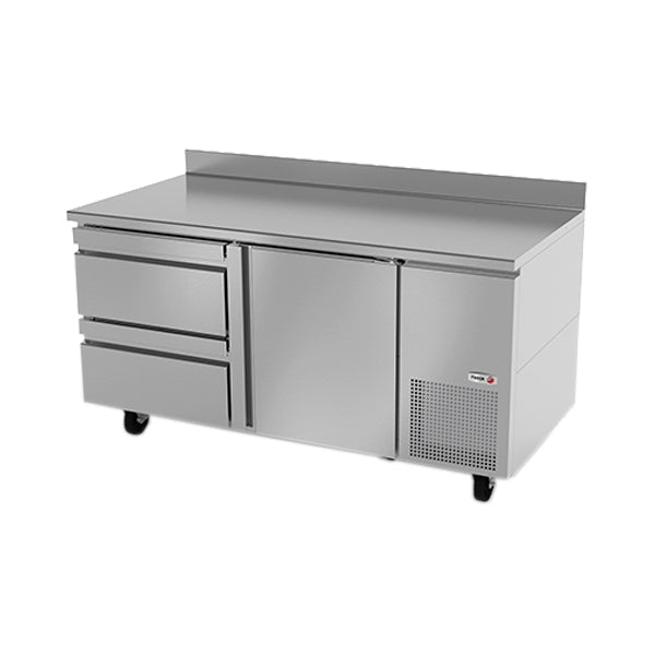 67" Undercounter Refrigerator w/ 2 Drawers, 40" Height