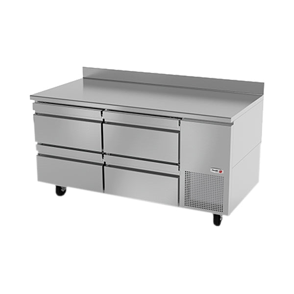 67" Undercounter Refrigerator w/ 4 Drawers, 40" Height