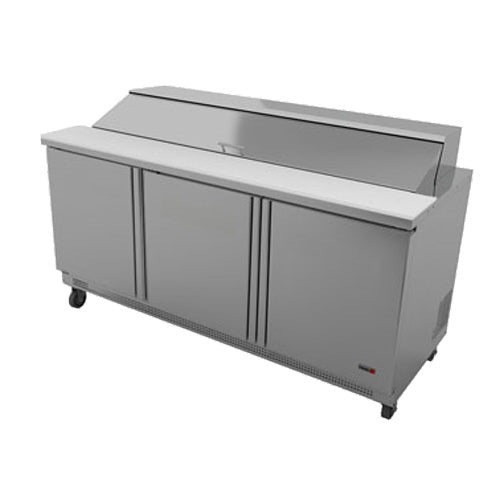 72" Salad Table w/ 18 Pans