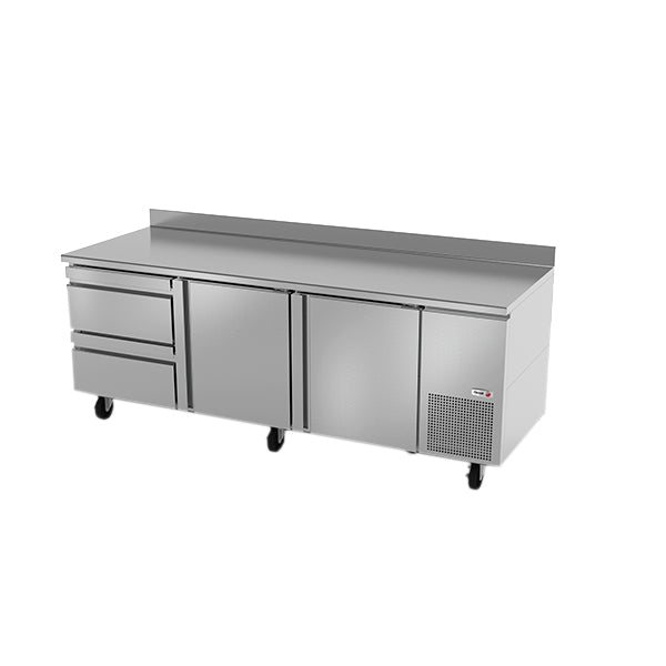 93" Undercounter Refrigerator w/ 2 Drawers, 40" Height
