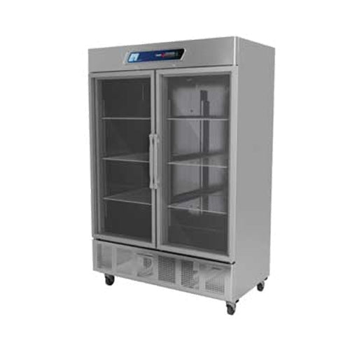 Double Glass Door Refrigerator QVR2GN Igloo Food Equipment