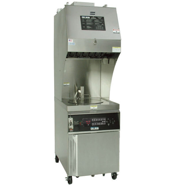 Electric Round Ventless Hood Fry Kettle