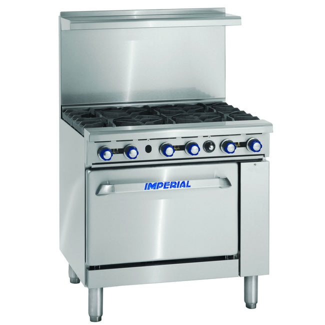 36" Range - 6 Burners with Convection Oven