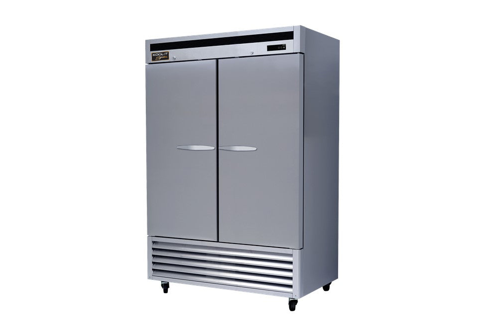 2 Door Upright Bottom Mount Refrigerator