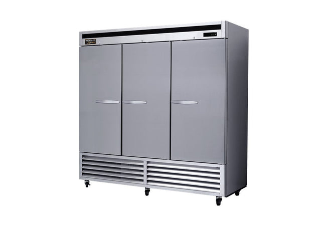 3 Door Upright Bottom Mount Freezer