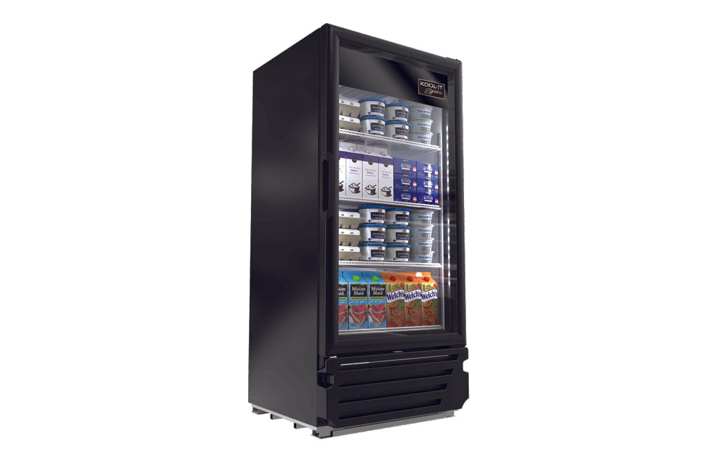 Black Merchandiser Refrigerator - 1 Door