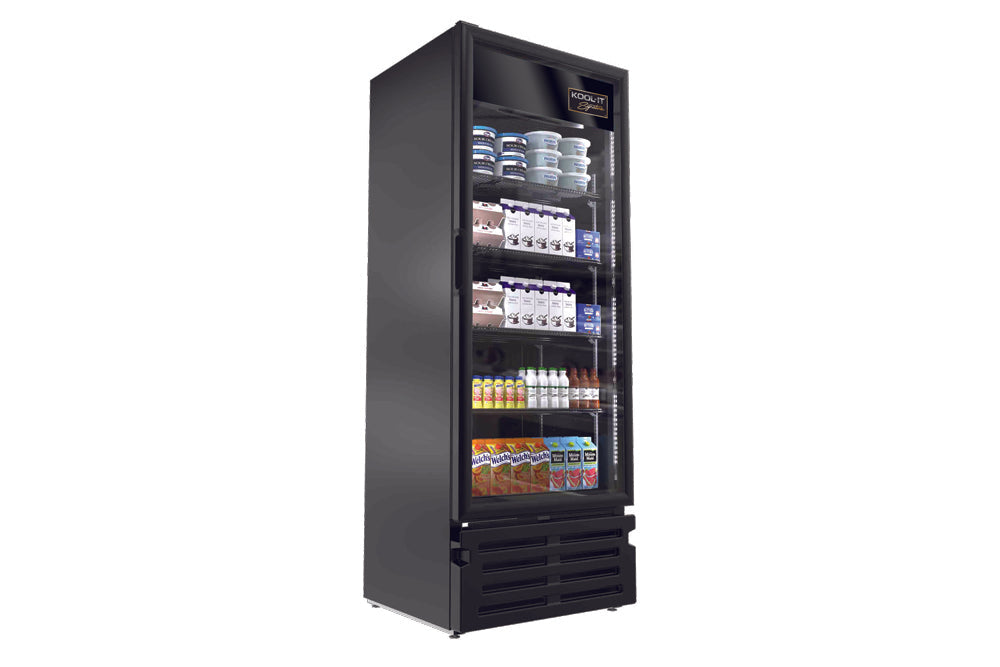 Black Merchandiser Refrigerator - 1 Door