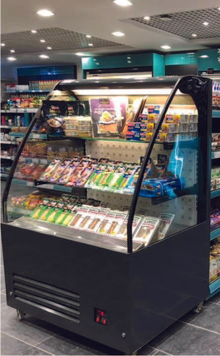 Low Profile Open Merchandiser