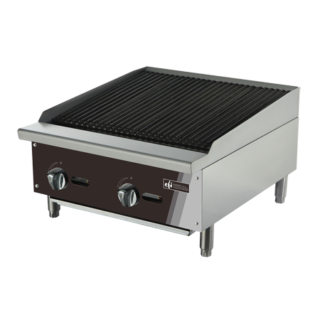24" Char Rock Broiler - Natural Gas