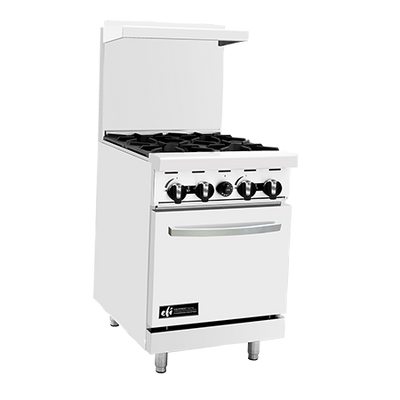 24" 4 Burners Range - Propane