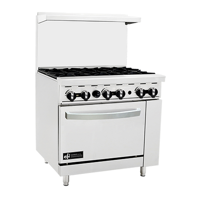 36" Range with 4 Burners and 12" Griddle - Natural Gas