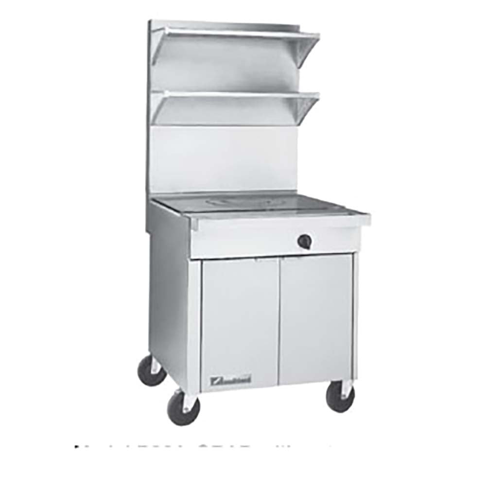 36" Sectional Range with Graduated Hot Top (Cabinet Base)