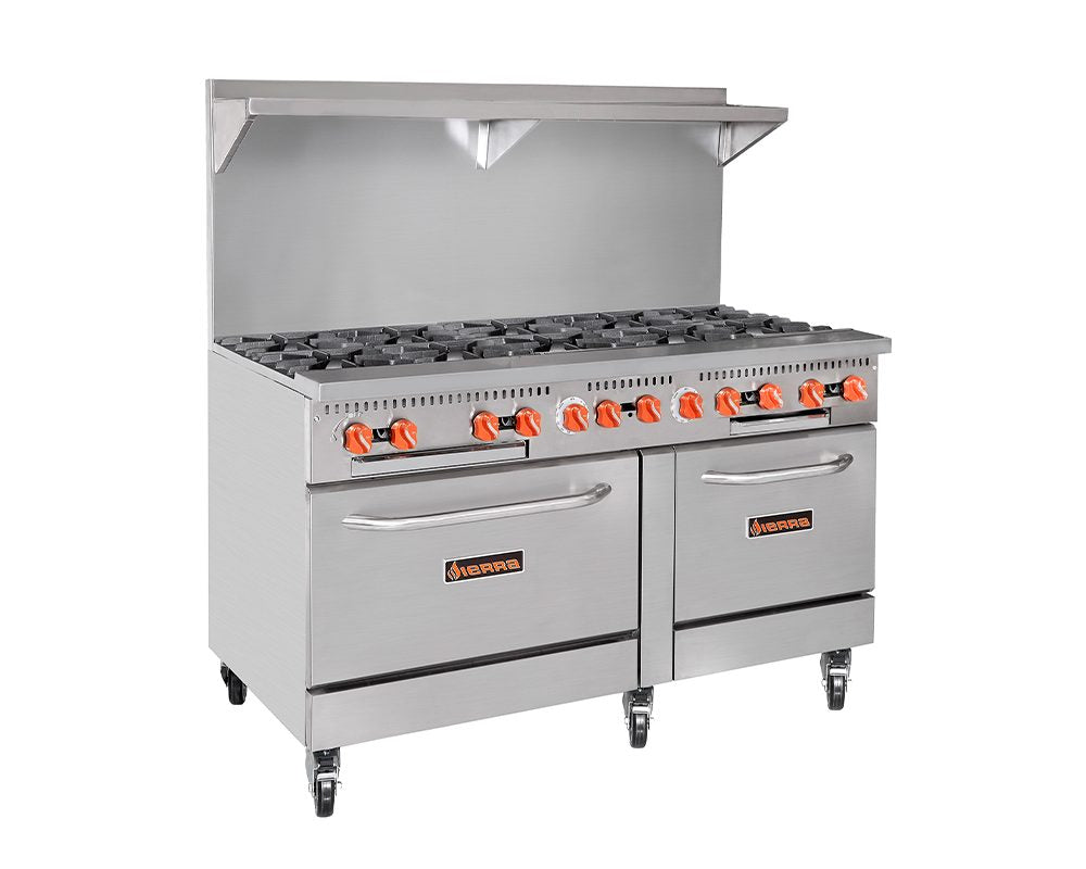 Gas Range - 10 Burner