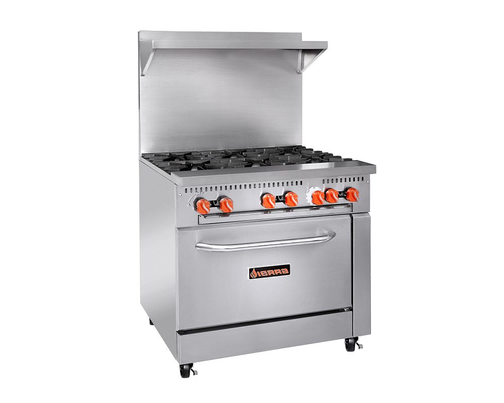 Gas Range - 6 Burner