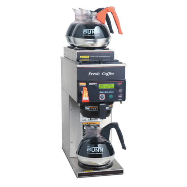 AXIOM 12 Cup Dual-Voltage Coffee Brewer with Pourover feature