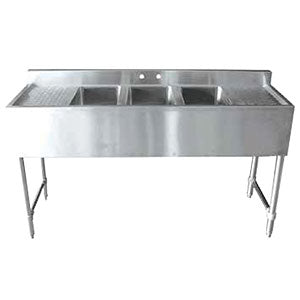 24" STANDARD BAR SINKS - 1 BOWL NO DRAINBOARDS