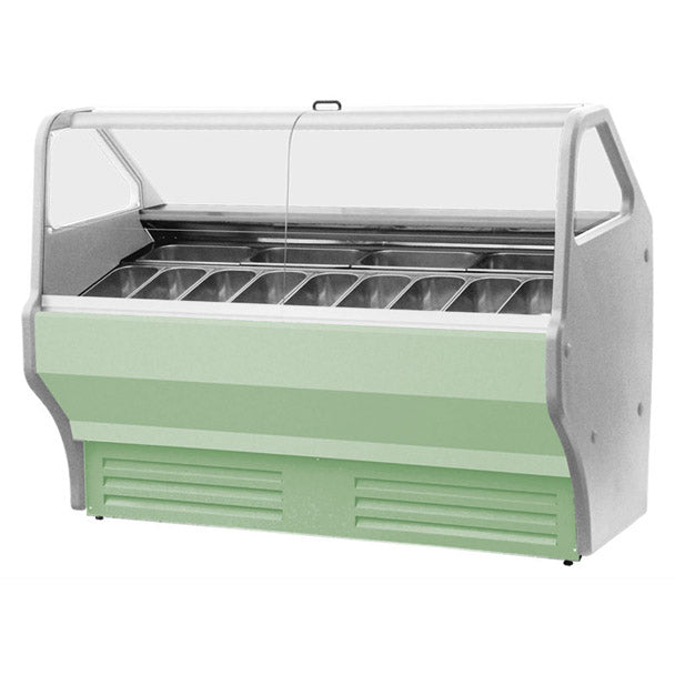 Gelato Ice Cream Freezer, Paint Finish