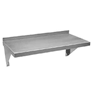 12" x 24" STAINLESS STEEL WALL MOUNT SHELVES