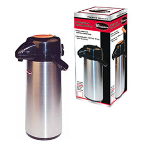 Glass Lined, Stainless Steel Body, Vacuum Servers (Push Button)