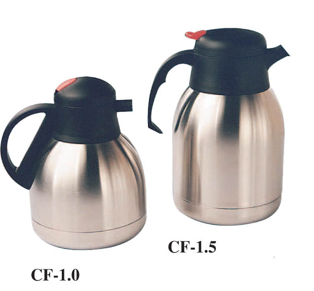 Thermal Carafes, Stainless Steel Lined (Push Button)